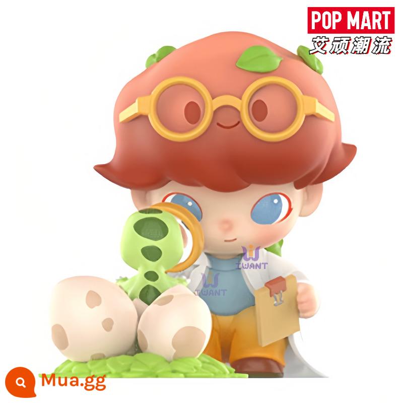 POPMART Bubble Mart DIMOO Jurassic World Series Mẫu Blind Box Xu hướng Đồ chơi Trang trí Sáng tạo - [Xác nhận] Nhà nghiên cứu trứng rồng