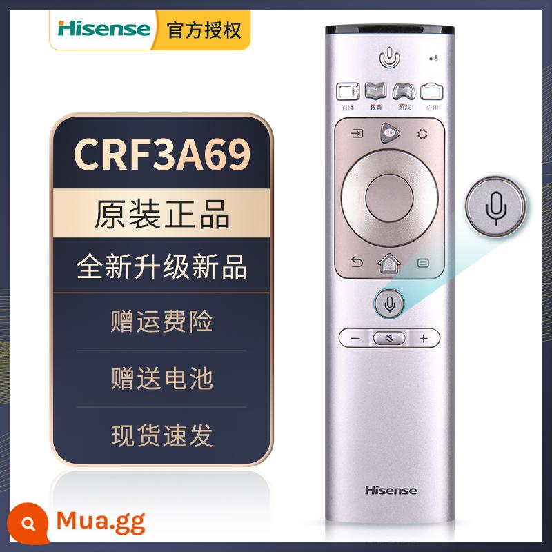 Điều khiển từ xa bằng giọng nói TV Hisense chính hãng CRF3A69 H55E9A H65E9A HZ43U7N HZ50U7AD - Chuyển phát nhanh thông thường