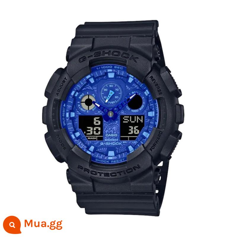 Chuyên gia phá bom CASIO đồng hồ nam g-shock Huazi cùng đồng hồ thể thao ngụy trang GA-100CF-1A9 - GA-100BP-1A