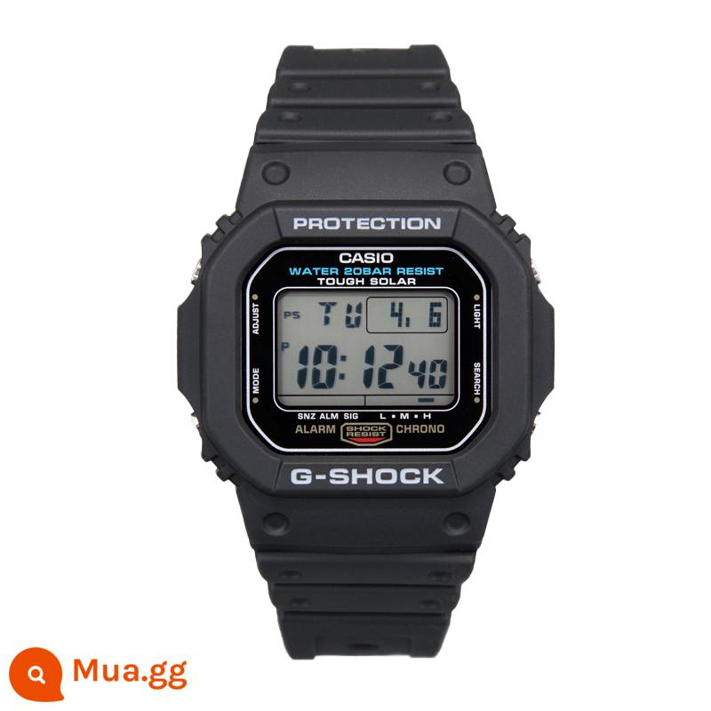 Đồng hồ thể thao nam mặt vuông g-shock cổ điển màu đen cá tính CASIO DW-5600BB-1/SK/MS/E/N - Động năng ánh sáng G-5600UE-1