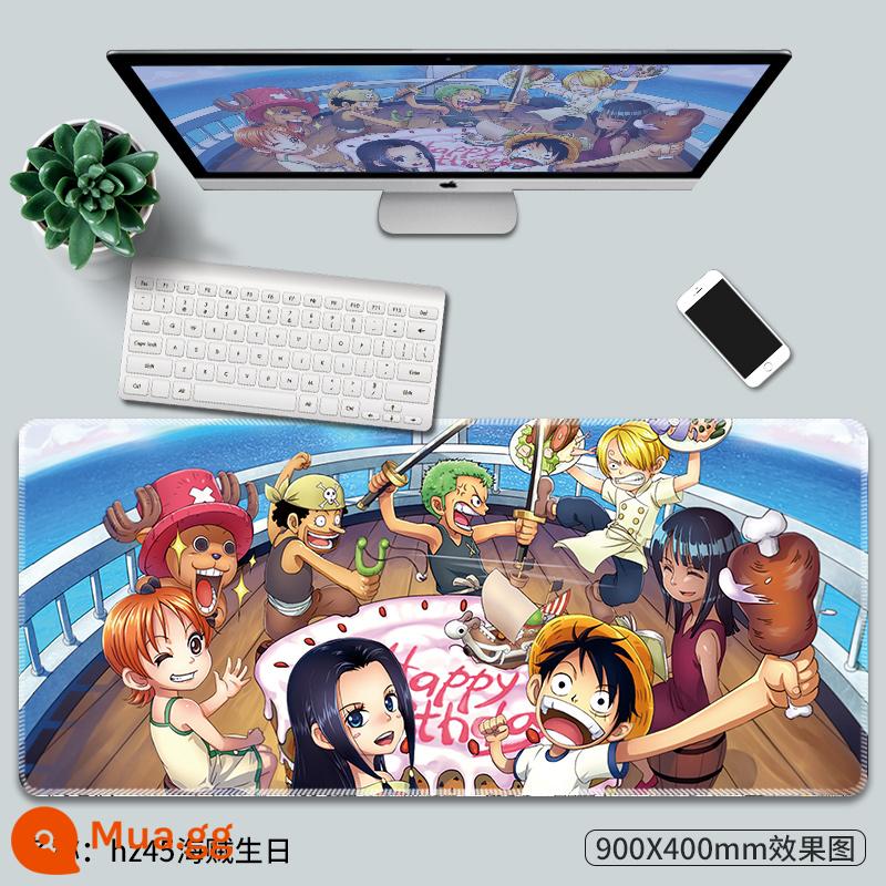 Một Mảnh Game Anime Miếng Lót Chuột Quá Khổ Xù Bé Trai Chơi Game Ace Zoron Miếng Lót Bàn Phím Máy Tính Bàn Thảm - sinh nhật cướp biển hz45 xk