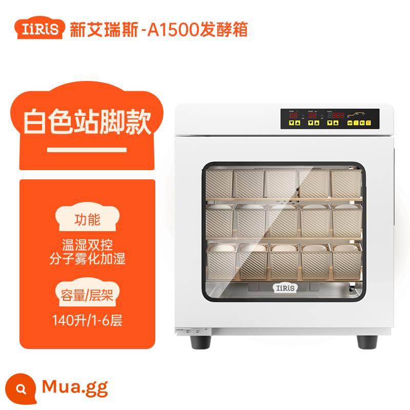 Mới Iris A800 Lên Men Bánh Mì Hộp Thương Mại Đánh Thức Máy Tư Nhân Nướng Bột Đánh Thức Hộp Sữa Chua Lên Men Máy - Mẫu chân trắng A1500