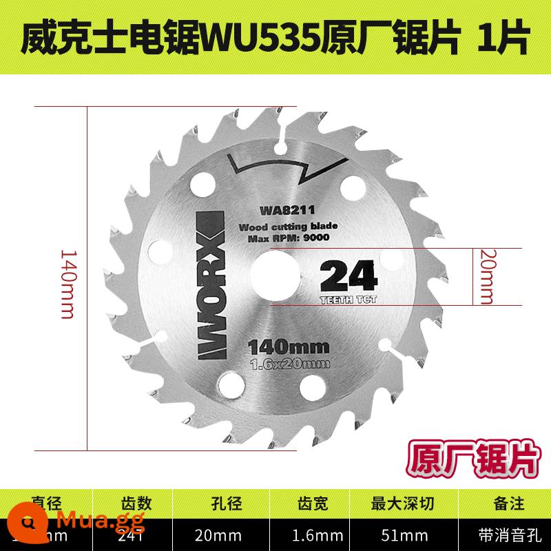 Lưỡi cưa bấc 535 lưỡi cưa chính hãng WU533WU125mm140mm5 inch 5.5 inch cưa tay đơn lưỡi cưa chế biến gỗ - Lưỡi cưa 140mm 5,5 inch [gói 1 chiếc]