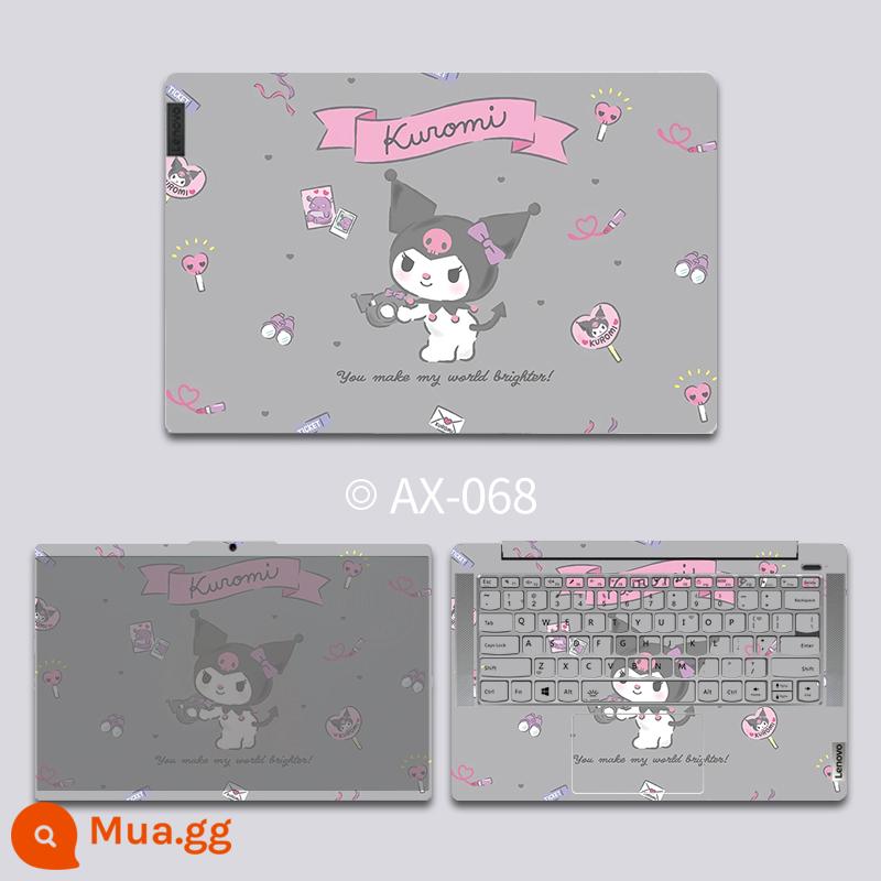 Miếng dán máy tính màng chó quế màng bảo vệ chó tai to Lenovo pro14 Apple air Huawei 13 kê Asus Dell HP 66 light and shadow 15.6 inch notebook shell film 16 phù hợp cho - AX-068 [ABC Three Sides] Model máy tính đặt hàng và để lại tin nhắn