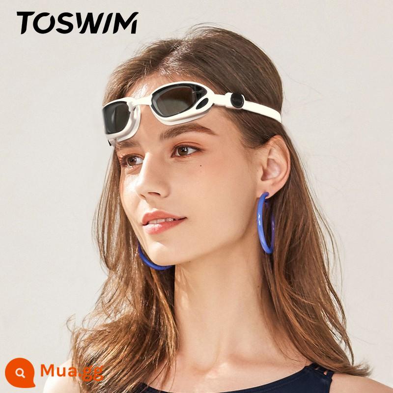 TOSWIM Tuosheng kính bơi khung lớn nam cận thị chống nước chống sương mù độ nét cao kính bơi nữ thiết bị bơi lặn - tuyết lạnh dần