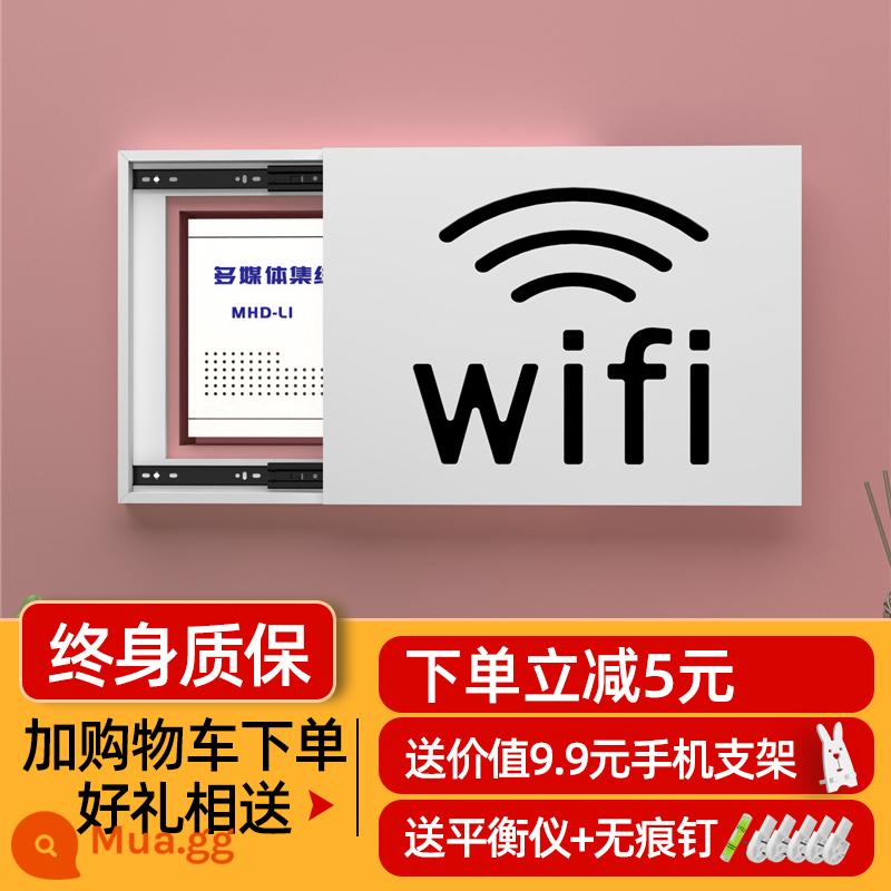 Hộp công tơ điện sơn trang trí hộp công tắc dòng điện yếu hộp phân phối hộp mạng lộ tuyến hộp đa phương tiện hộp điện nắp hộp - wifi