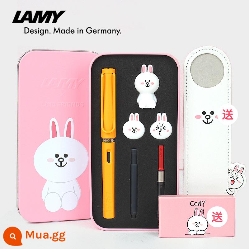 Ngày lễ tình nhân Năm mới Kỷ Mão Lamy Lễ hội mùa xuân món quà sinh nhật cô giáo dành cho bạn gái tặng bạn gái sáng tạo và thiết thực - Keni Rabbit-Xoài Vàng [Hộp Sắt Tinh Tế]