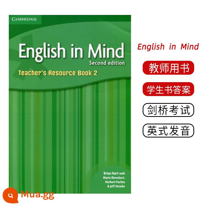 Giáo trình giảng dạy tiếng Anh gốc bản gốc Cambridge University Press nhập khẩu English English in mind star - Sách giáo viên cấp 2