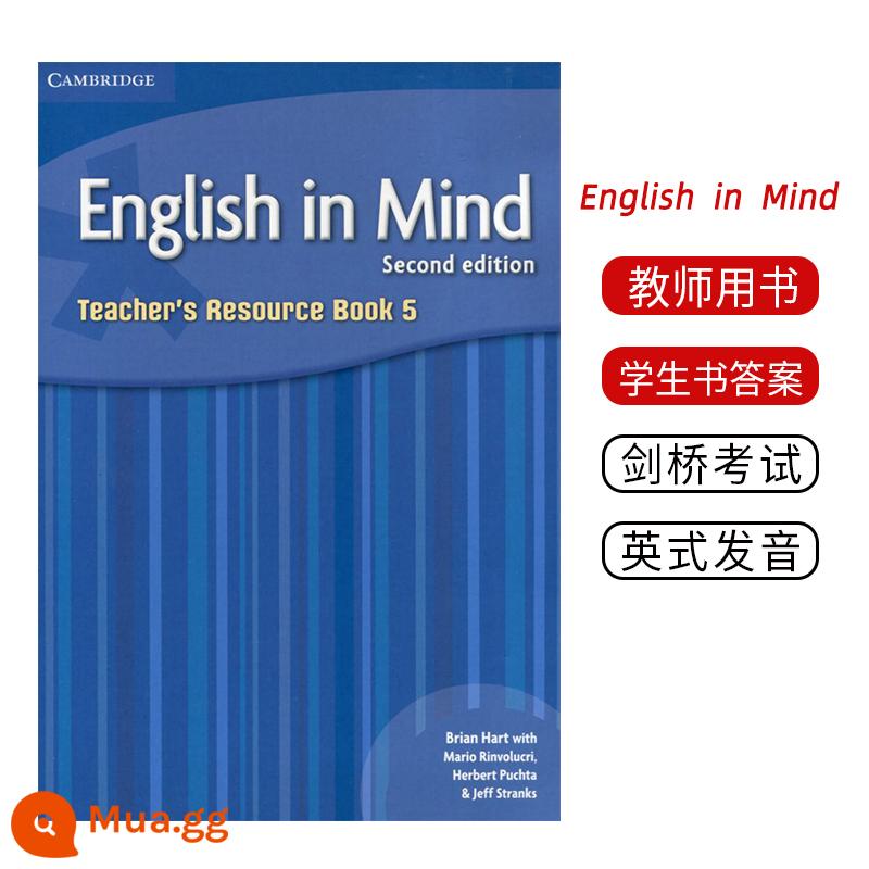 Giáo trình giảng dạy tiếng Anh gốc bản gốc Cambridge University Press nhập khẩu English English in mind star - Sách giáo viên cấp 5