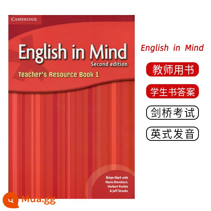 Giáo trình giảng dạy tiếng Anh gốc bản gốc Cambridge University Press nhập khẩu English English in mind star - Sách giáo viên cấp 1