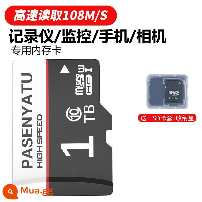 Thẻ nhớ tốc độ cao 1T lái xe đầu ghi công suất lớn giám sát ống kính chụp ảnh 2Tb thẻ nhớ máy ảnh thẻ SD đa năng - Đầu ghi/điện thoại di động/máy ảnh/giám sát thẻ tốc độ cao 1T