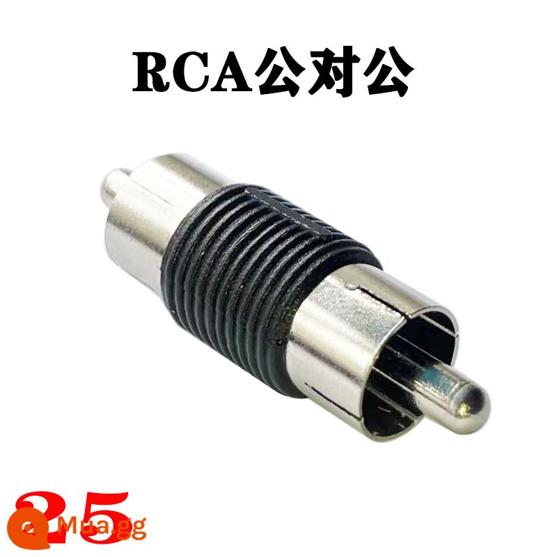 Miễn phí vận chuyển 6.5/3.5mm/RCA đầu hoa sen cách mạng rca hoa sen đôi nam nữ thành nữ cắm xả điện đàn piano âm thanh loa điện chuyển dây trộn hoa sen âm thanh AV1 điểm 2 điểm dòng - 25: RCA nam sang nam