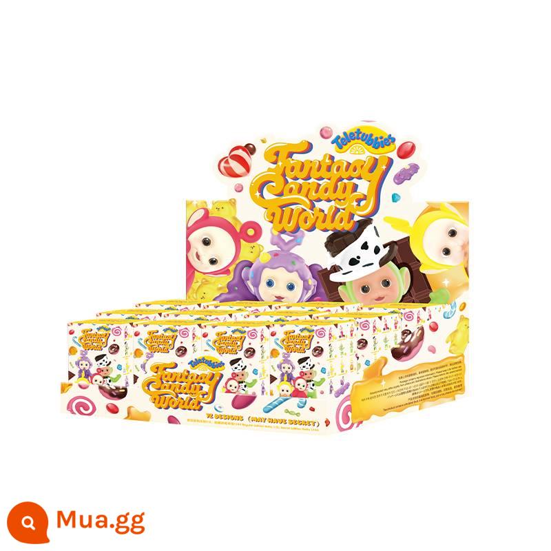 Sản phẩm mới POPMART Bubble Mart Teletubbies Series Dream Candy World Blind Box Model Gift Toy - Cả hộp 12 xác suất ẩn