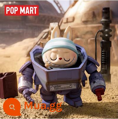 POPMART Bubble Mart Yokoyama Hong Blind Box Labubu Rabb Mecha Series Mẫu Trang Trí Đồ Chơi Hợp Thời Trang - [Thạch anh tím] Đã xác nhận (bao gồm cả thẻ thời thượng)