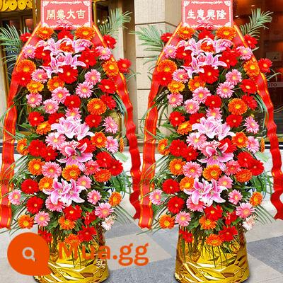 Lẵng hoa khai trương hoa Vô Tích Xishan Huishan Binhu Jiangyin Yixing Liangxi Xinwu shop hoa đồng thành phố giao hàng tận nơi - Kiểu 15 (giá 1 đôi)