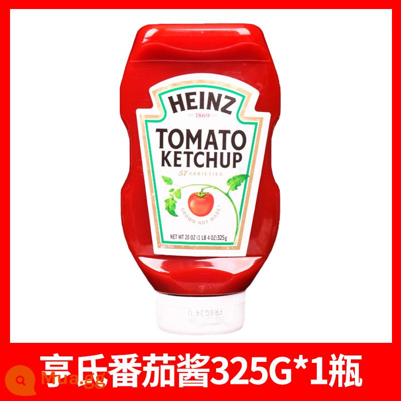 Tương cà Heinz 320g*3 túi sốt salad gói nhỏ hộ gia đình trẻ em không thêm tương cà Sốt cà chua 0 béo - [Nhập khẩu chính hãng] Sốt cà chua 325g*1 chai