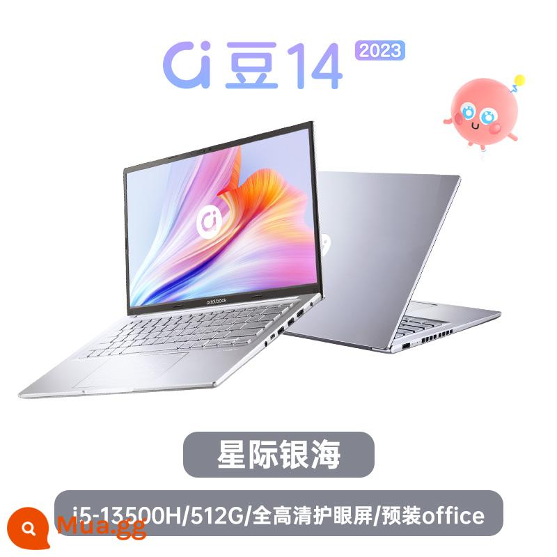 [Khuyến nghị giá trị Yan] ASUS a bean 14 Intel Core i5 thế hệ thứ 13 Fearless Pro15 máy tính xách tay mỏng nhẹ hiệu năng cao máy tính xách tay dành cho sinh viên văn phòng kinh doanh trò chơi di động chính thức - Màn hình bảo vệ mắt Full HD Interstellar Silversea i5-13500H/