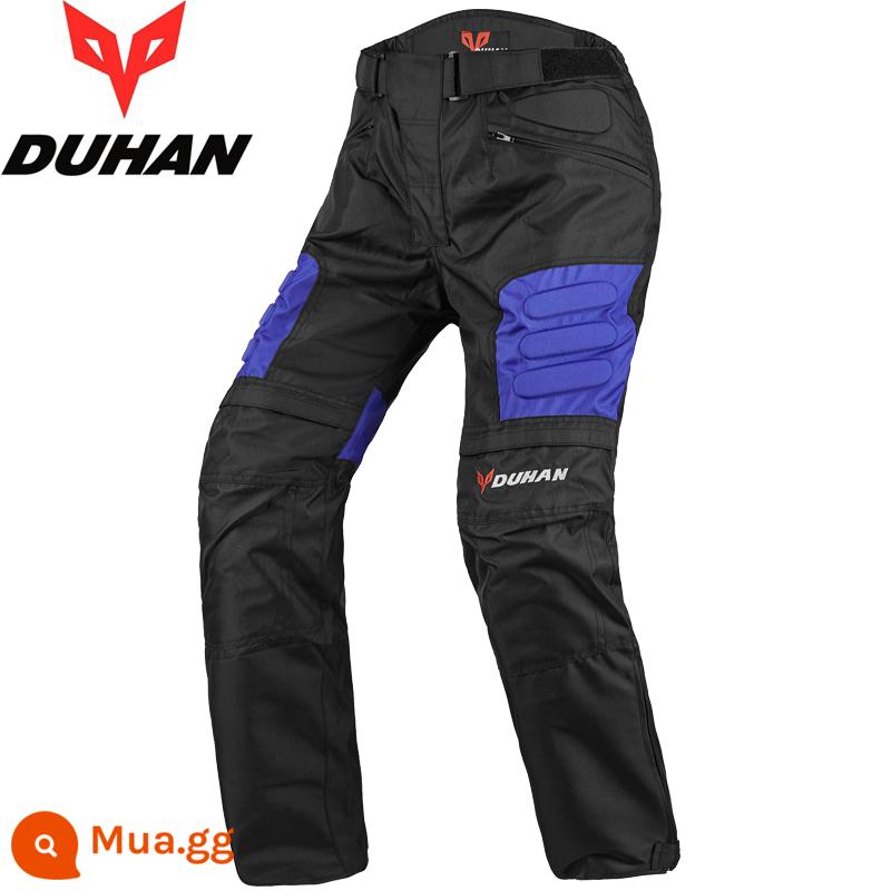 Duhan Racing Motor Motor Muff và Milter Circuit Women's Off -Road điều khiển Knight Motorcycle Set - 02 Quần xanh [không lót]