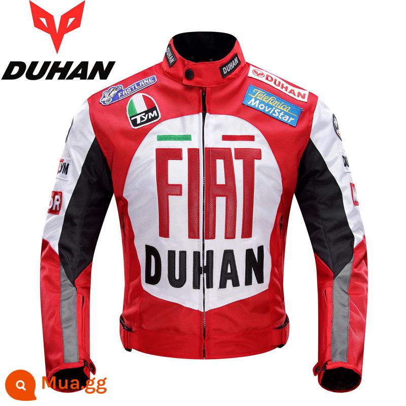 Duhan Racing Motor Motor Muff và Milter Circuit Women's Off -Road điều khiển Knight Motorcycle Set - D-082 Áo Đỏ