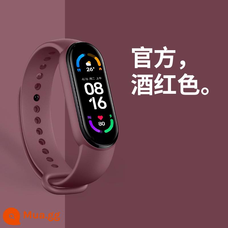 Smart Watch Men's Black Technology Đa chức năng Chạy Bước Bước không thấm nước Bluetooth Bluetooth Vòng đeo tay dành cho sinh viên Quỹ phụ nữ - 818 màu đỏ tía