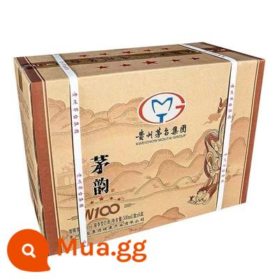 Quý Châu Maoyun Nước Sốt Rượu Nghệ Nhân Nước Sốt Bí Mật 53 Độ Nước Sốt Hương Vị Rượu 500Ml * 6 Chai FCL Hộp Quà Tặng - Maoyun n100 nguyên hộp 6 chai