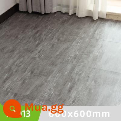 Sàn giả da gạch phòng khách PVC sàn tự dính thương mại nhựa 60x60 hoa văn đá cẩm thạch sàn xi măng văn phòng - 5013# đề xuất của quản lý cửa hàng (600*600/cái)