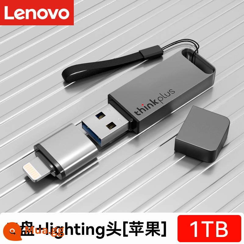 Ổ đĩa flash trạng thái rắn của Lenovo typec giao diện kép thinkplus bộ nhớ flash 1t tốc độ cao di động hai đầu dung lượng lớn 256g - [Giao diện đơn] Bộ chuyển đổi Apple 1TB-Tốc độ cao 120M/S+