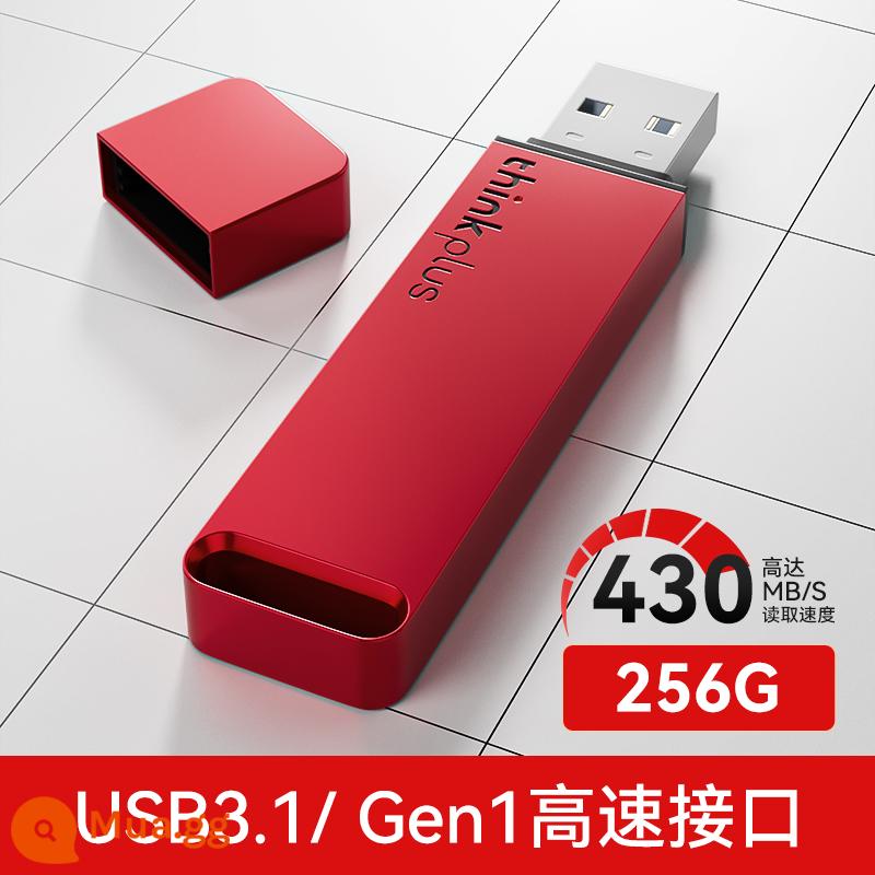 Ổ Đĩa Flash Lenovo 128G Chính Hãng ThinkplusUSB Đèn LED Máy Tính Văn Phòng Dung Lượng Lớn Usb Chuyên Dụng Chính Thức Hàng Đầu Store - ⭐[Tốc độ cao 430M/s] Đĩa U