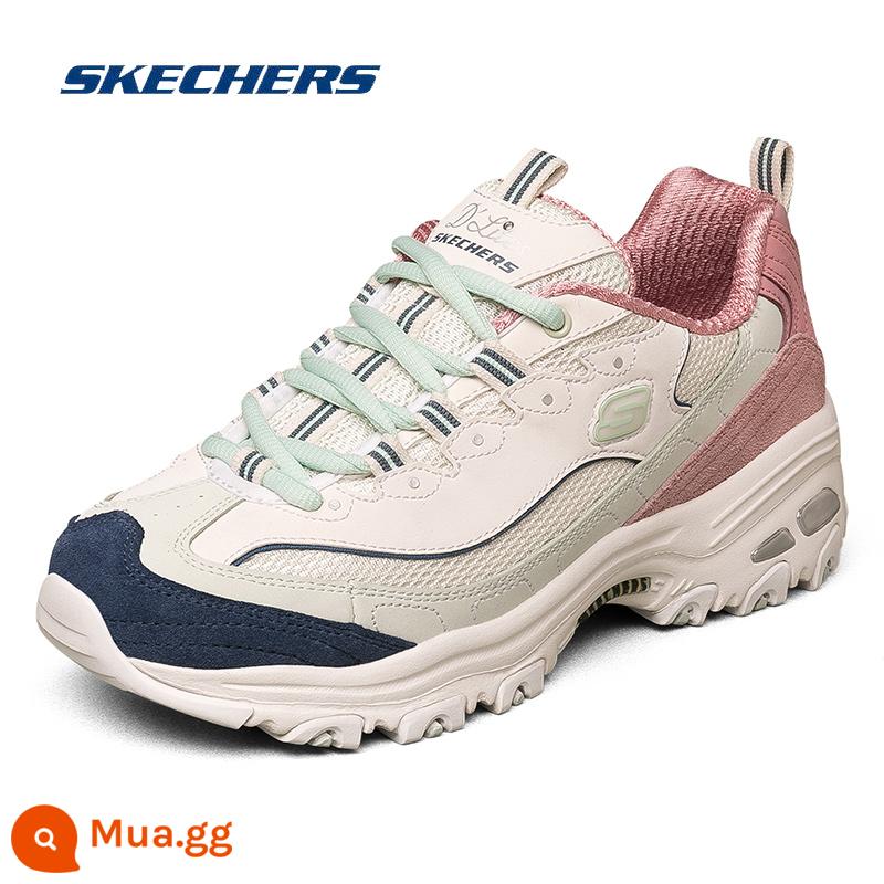 Giày phụ nữ Skechers BLUREBERROBER SEAD WINED DADDY SHODE Giày gấu trúc chính hãng mùa đông mới màu Disk Disk Sports 13167 - 13167-NTPK