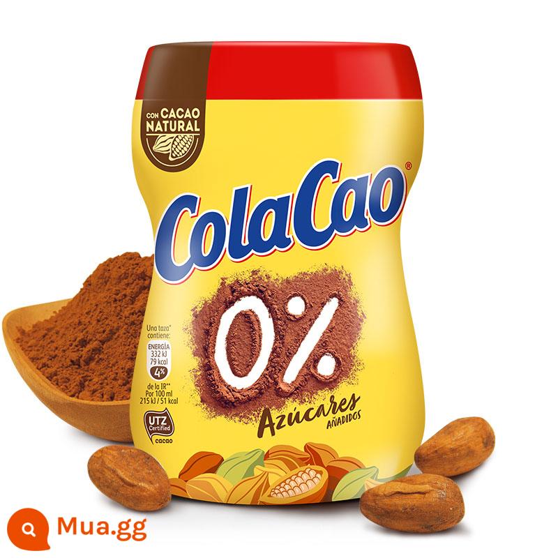 Bột ca cao Gola cao ColaCao nhập khẩu sô cô la nóng sữa mate chất xơ cao ủ nước giải khát thay thế bữa ăn - (0% đường trắng) bột cacao 300g (lon)