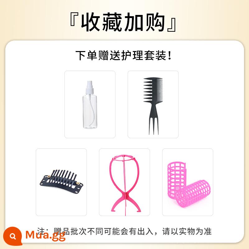 Liuhai tóc giả của phụ nữ đầu thay thế mái tóc giả tóc thật đầy đủ tóc thật mỏng cao hộp sọ nắp trên trắng tóc giả - Thêm vào mục yêu thích và đặt hàng để nhận bộ chăm sóc miễn phí [Không chụp ảnh]