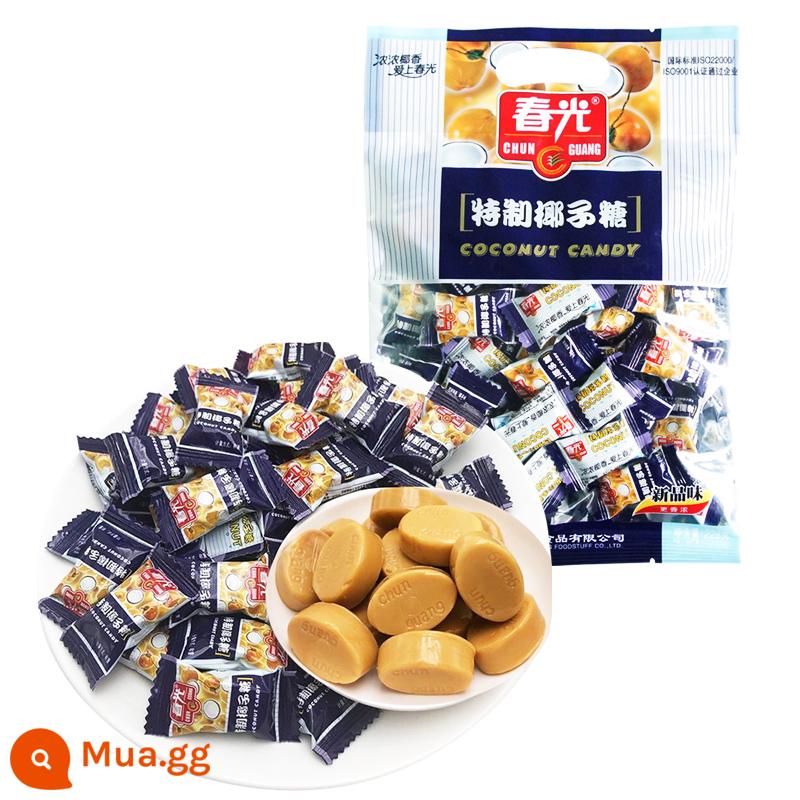 Mùa xuân Kẹo dừa đặc biệt 1000g Trái cây đặc sản Hải Nam Kẹo cứng Kẹo cưới Số lượng lớn Đồ ăn nhẹ thông thường - [Túi] Đường dừa đặc biệt 120g x 3 túi