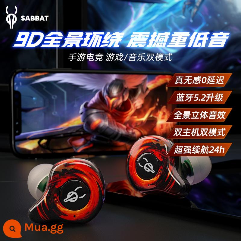 Tai nghe bluetooth thể thao điện tử cao cấp Magic Banquet G12 chuyên game ăn gà không chậm trễ pin siêu khủng chất âm siêu hay - Royal [chỉ trò chơi di động máy chủ kép chế độ kép có độ trễ thấp]