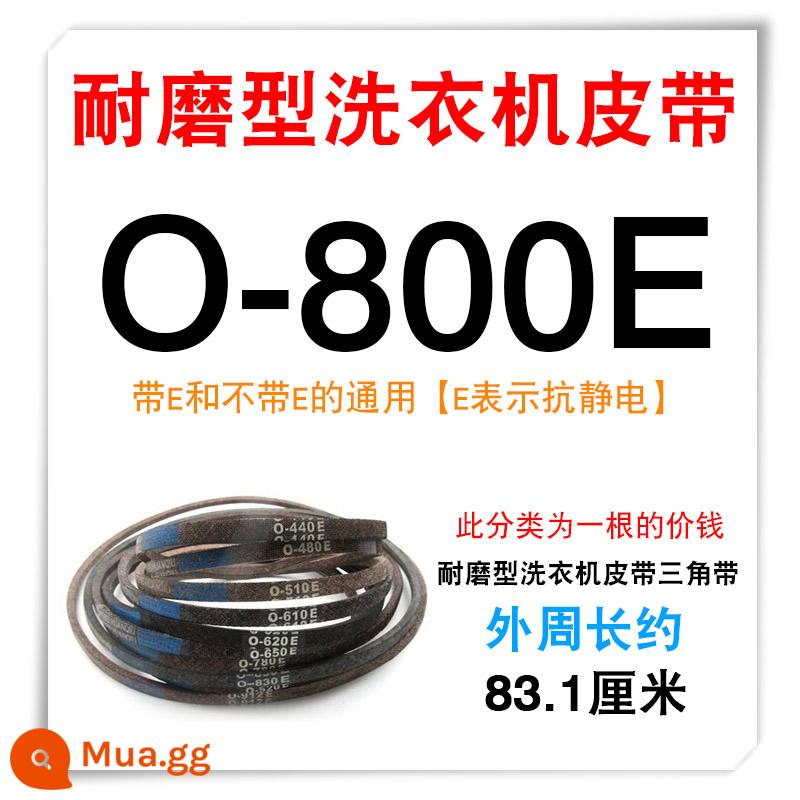 Đai máy giặt hoàn toàn tự động Đa năng máy giặt xung Đai truyền động đai chữ O Phụ kiện đai vận chuyển đai chữ V - O-800