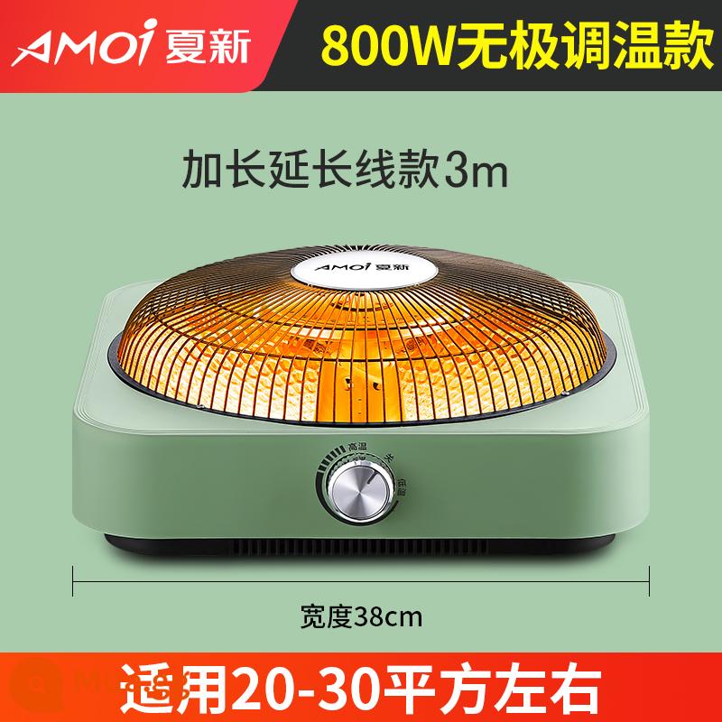 Xiaxin Baste Basin Keatinger Little Sun Home Energy -S tiết kiệm Beller Beller đa chức năng Bird Cado Máy sưởi sưởi ấm - Đã nâng cấp [Kiểm soát nhiệt độ vô cấp] Dây nối dài 800W 3 mét