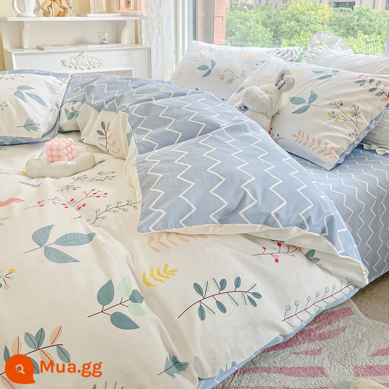 Nguyên Chất Cotton Vỏ Chăn Đơn 150X200X230 Ga Giường Cotton Vỏ Chăn Đơn 180X220 Vỏ Chăn Dày - Nắng [100% cotton]