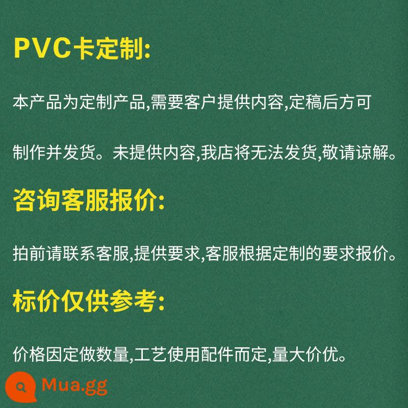 thẻ làm việc pvc thẻ chân dung huy hiệu tùy chỉnh thẻ làm việc thẻ làm việc tùy chỉnh số làm việc huy hiệu đại diện thẻ khách - Theo số lượng tùy chỉnh để bắn số lượng mảnh