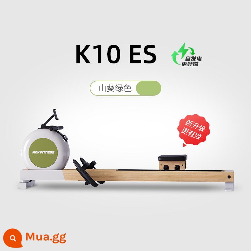 MOK-K10 kháng từ im lặng máy chèo thuyền nhà gấp thông minh máy chèo thuyền thiết bị tập thể dục - K10ES mù tạt xanh