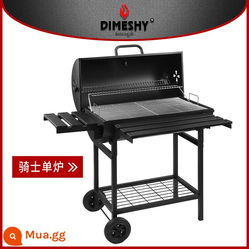 Lò nướng BBQ gia đình Roast Walker biệt thự sân nướng than hoa ngoài trời Lò nướng BBQ 5 người kiểu Mỹ - Hiệp sỹ