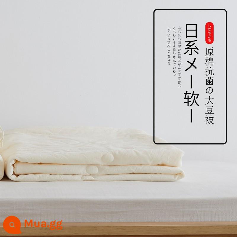 Trẻ em chăn bông sợi đậu nành nguyên chất cotton cho bé sơ sinh mùa xuân thu điều hòa lõi chăn bông mẫu giáo đặc biệt mùa đông - Chăn bông thô đậu nành kháng khuẩn [chăn điều hòa]