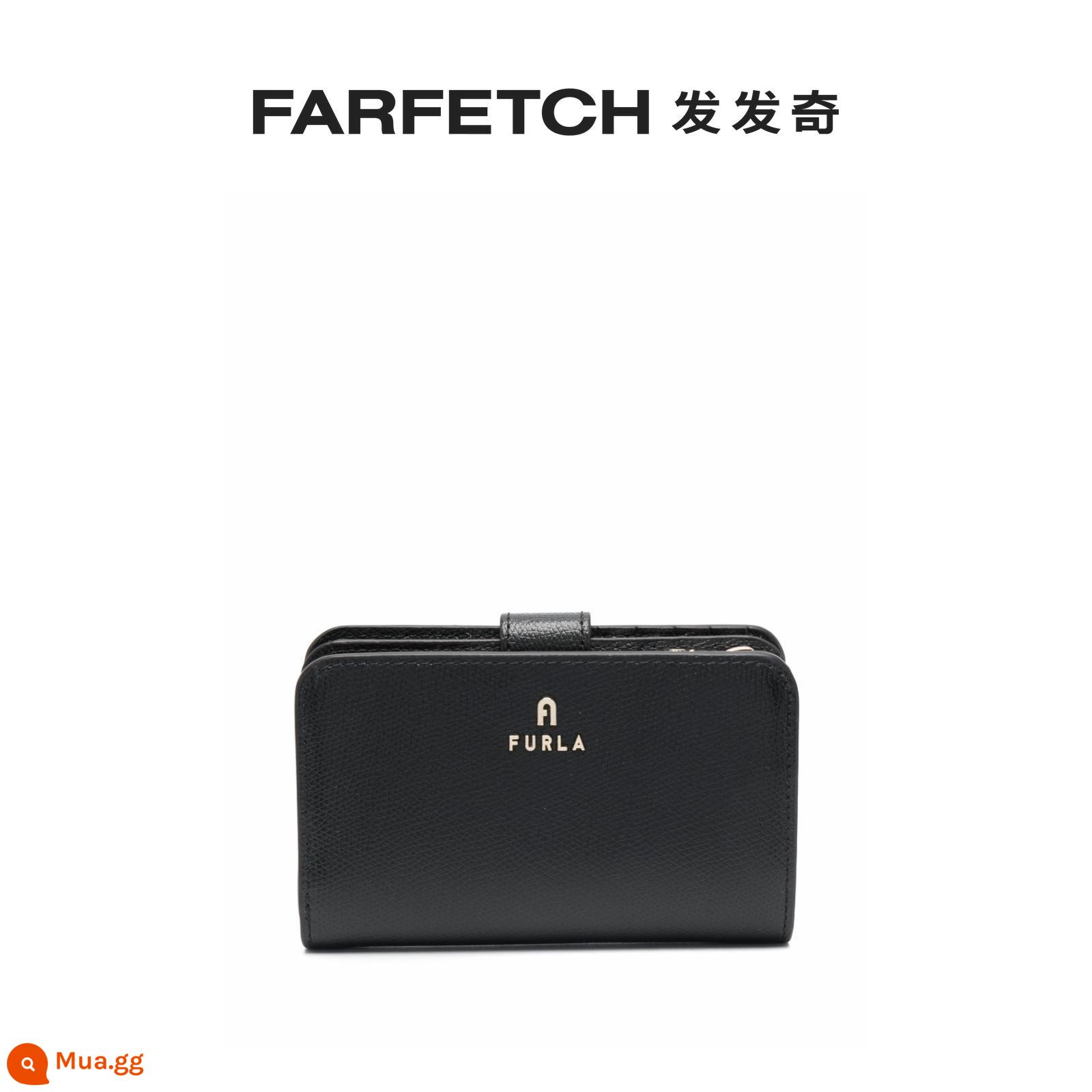 Ví Da Nữ Gấp Gọn Furla FARFETCH - đen