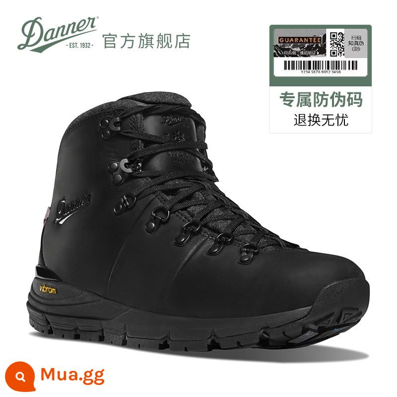 (Spot) Danner Giày đi bộ đường dài ống giữa ngoài trời thoáng khí chống trượt Danner Mountain600 - (Đen/Da sần/Băng chống trượt) 62145