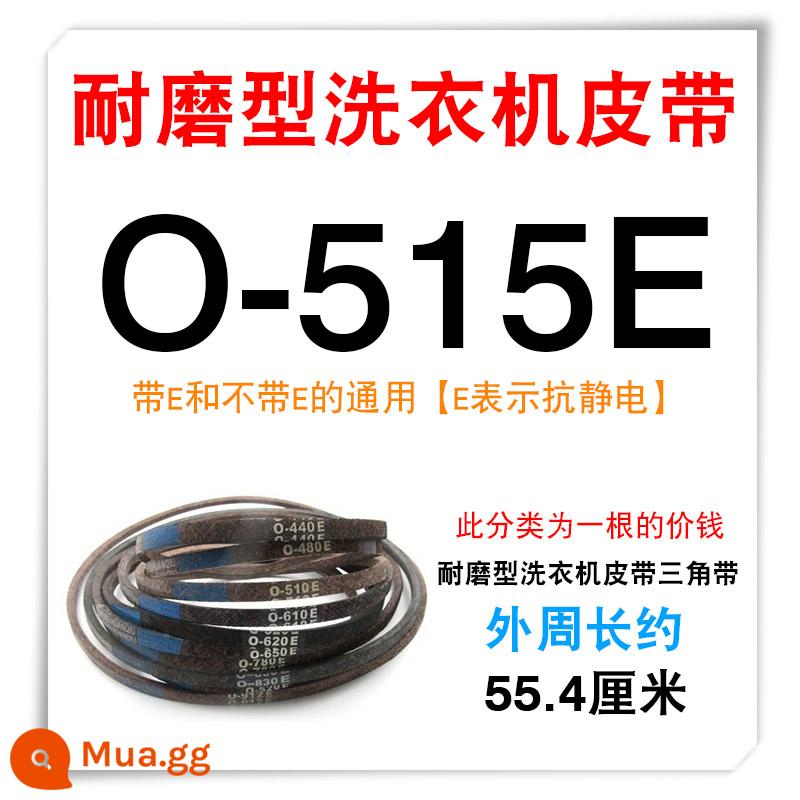 Dây đai máy giặt chống mài mòn chất lượng cao Đai tam giác hình chữ O đa năng bán/hoàn toàn tự động băng tải động cơ máy giặt phụ kiện - O-515E