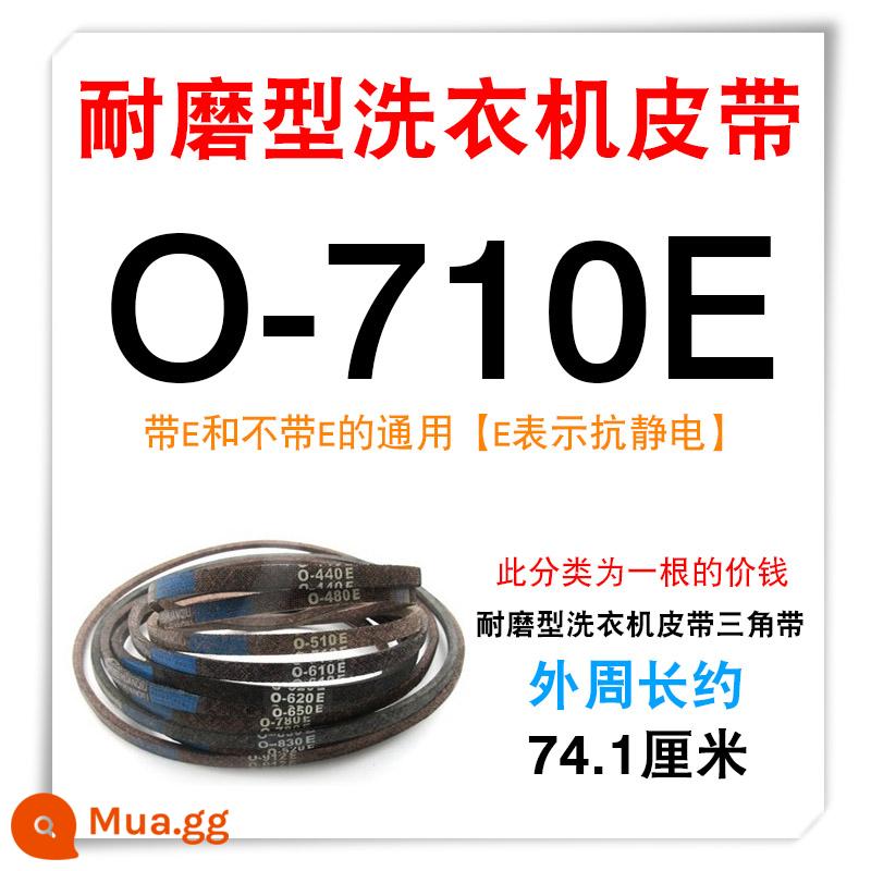 Dây đai máy giặt chống mài mòn chất lượng cao Đai tam giác hình chữ O đa năng bán/hoàn toàn tự động băng tải động cơ máy giặt phụ kiện - O-710E