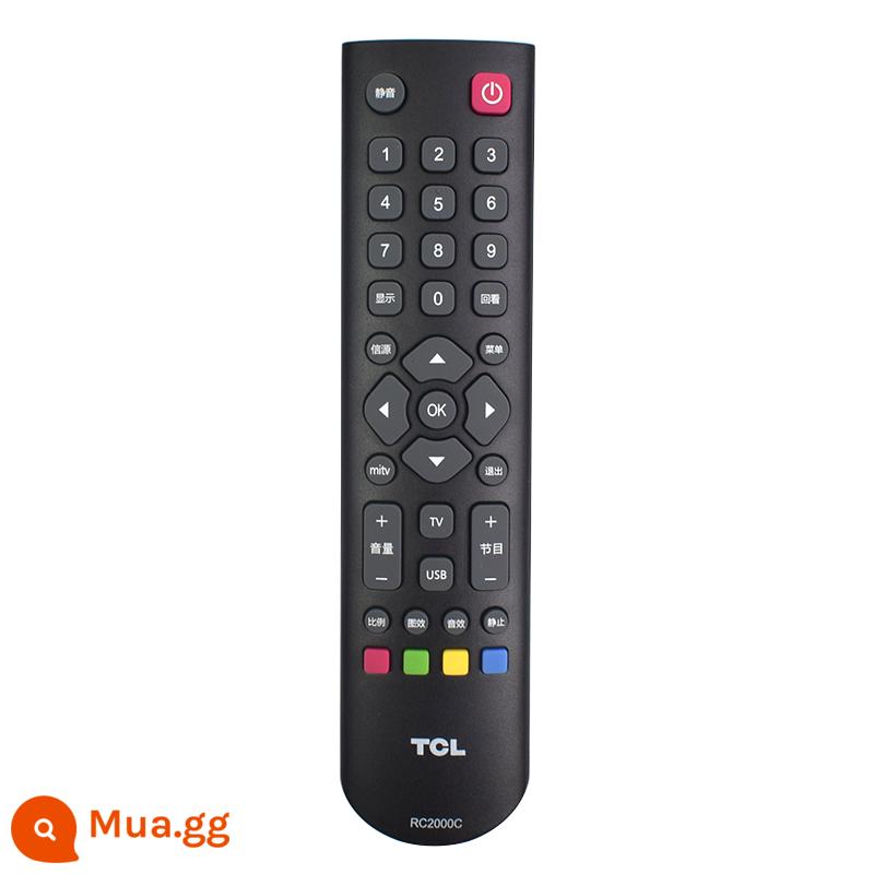 Điều khiển từ xa tivi tcl chính hãng đa năng 55 65 inch V6 C2 V2 F6 V6 L2 V5YP L8 - RC2000C