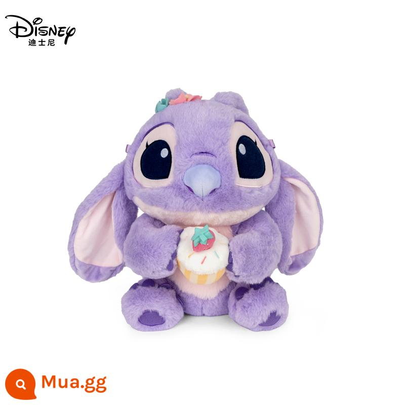 Stitch Lilo và Stitch Búp Bê Stitch Sang Trọng Đồ Chơi Disney Quà Tặng Sinh Nhật Búp Bê Búp Bê Nữ Chính Hãng - Bánh dâu tây Angel [cao khoảng 25cm] bao gồm túi và dây đeo vai