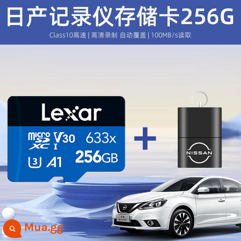 [Nissan Sylphy Special] Thẻ nhớ ghi âm lái xe Lexa Thẻ nhớ Sylphy thế hệ thứ 14 thẻ tf xe hơi tốc độ cao 20/21 Tianlai Xiaoke Loulan Tiida Bluebird Thẻ SD - [Đầu đọc thẻ TF]+Thẻ nhớ cơ bản 256G