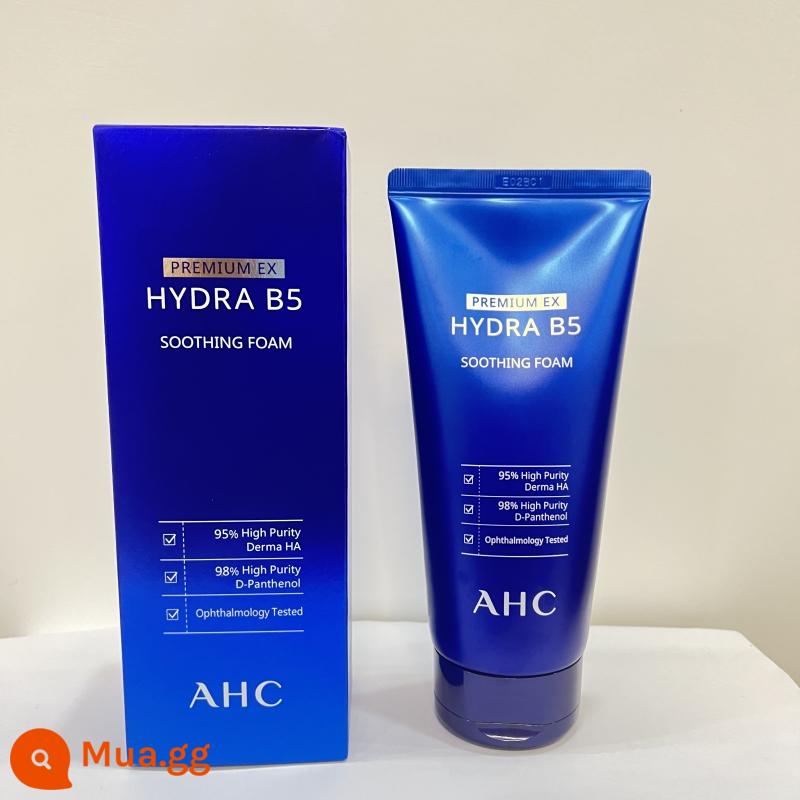 Sữa Rửa Mặt AHC Hàn Quốc B5 Hyaluronic Acid Foam Làm Sạch Lỗ Chân Lông Làm Sạch Da Mặt Kiểm Soát Dầu Dưỡng Ẩm Repair Website Chính Hãng Nữ - 180g đóng gói riêng lẻ