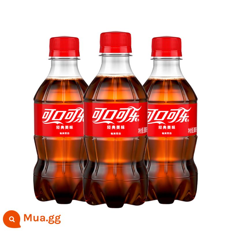 Nước giải khát có ga Coca-Cola soda 300ml*12 chai Fanta Sprite Coke Fruit Orange Mini - Coca-Cola 300ml*3 chai