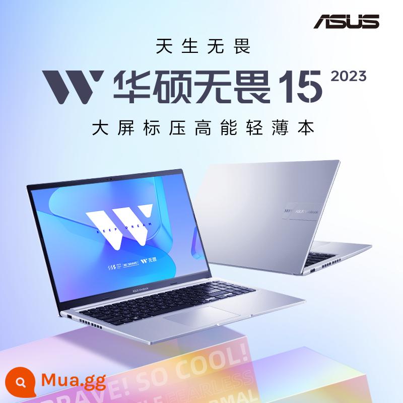 [Trợ cấp 10 tỷ] ASUS Fearless 15/16 2022 Core i5/i7 thế hệ thứ 12 mỏng và màn hình lớn máy tính xách tay văn phòng dành cho sinh viên máy tính xách tay bảo vệ mắt dành cho doanh nghiệp flagship store chính thức xách tay game pro - [Sản phẩm mới thế hệ thứ 13 Fearless 15] Silver i5-13500H